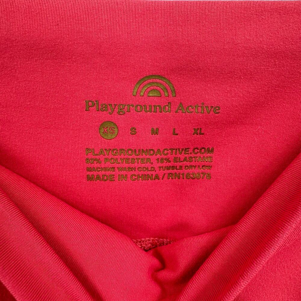 Playground Active Orange Color Block High Waist C… - image 6